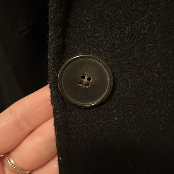 Zara Wool Blend Coat - Picture 8 of 10